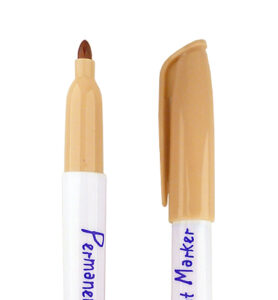 Collall Krimpie Permanent Marker Licht Bruin