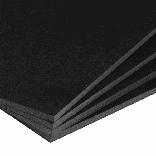 Foamboard Zwart A4 3mm Dik 5 Stuks