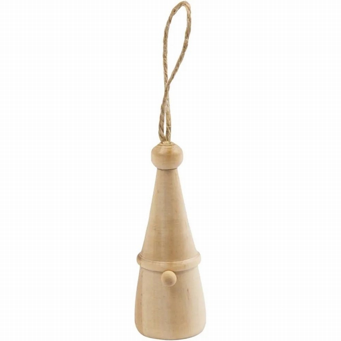Houten Kabouter Houten Gnome 6 Cm