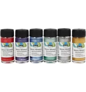 Kreul Magic Marble Set Metallic 6x20ml