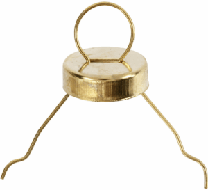 Metalen Hanger Goudkleur Met Kraag 25 Stuks