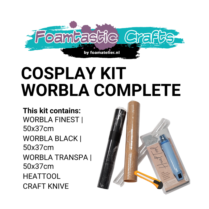 Foamtastic Cosplay Kit Worbla Complete