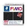 Fimo Leather Effect 57 G Zwart