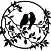 Indigoblu Stencil Mask Little Birdies 6x6 Inch