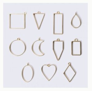 Foamtastic Basics Open Hangers Voor Resin Zilver 11 St