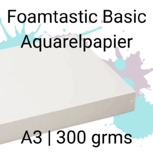 Foamtastic Basic Aquarelpapier A3 300grams 10 Vel