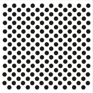 Indigoblu 6x6 Stencil Dotty