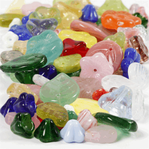 Glazen Kralen 6 17 Mm Multi 60 Gram