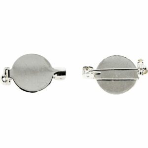 Brochespeld, 20 Mm, Verzilverd, Sp 10 Stuks