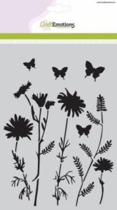 Craftemotions Mask Stencil Veldbloemen