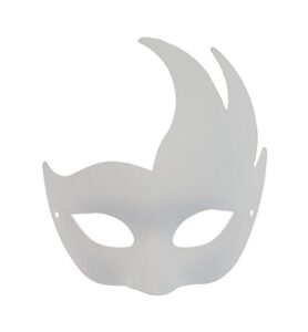 Papier Mache Venetiaans Masker, 22x20cm