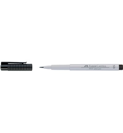 Faber Castell Pitt Artist Pen Soft Brush 230 Koud Grijs