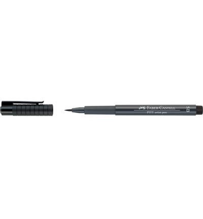 Faber Castell Pitt Artist Pen Soft Brush 235 Koud Grijs Vi