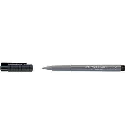 Faber Castell Pitt Artist Pen Soft Brush 233 Cold Grey Iv