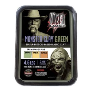 Monster Clay Soft Hardness Green