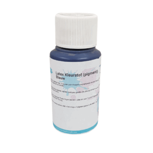 Kleurstof Voor Latex Blauw 100 Gr