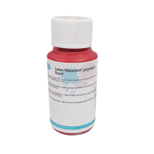 Kleurstof Voor Latex Rood 100 Gr