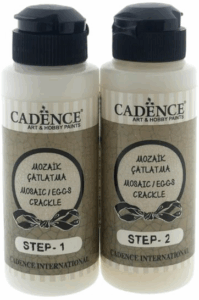 Cadence Mozaiek Of Eierschaal Crackle Vernis 120+120ml