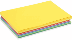 Gekleurd Karton, A4, 180 Gr, Happy Kleuren 30 Vel