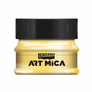 Pentart Art Mica Pigment Poeder Geel 9gram