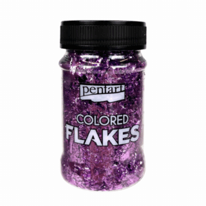 Pentart Gekleurde Folievlokken Lichtpaars 100ml