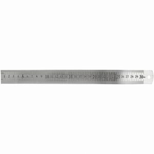 Liniaal, Metaal 30 Cm