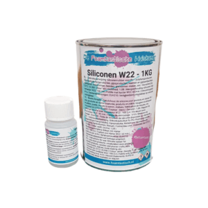 Siliconen W22 1kg + Verharder 50ml