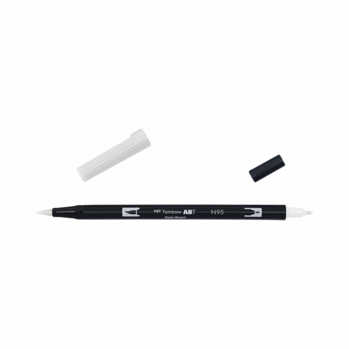 Tombow Abt Dual Brush Pen Cool Grey 1 Nr N95