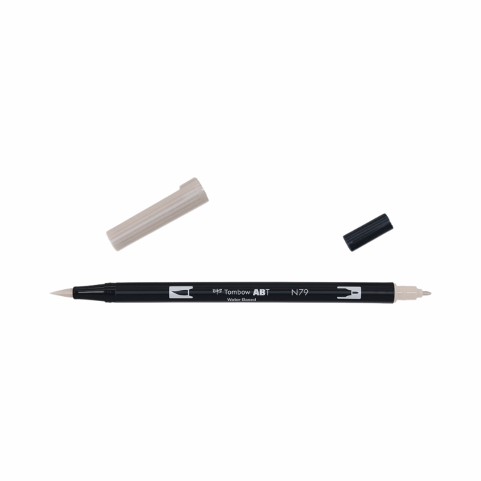 Tombow Abt Dual Brush Pen Warm Grey 2 Nr N79
