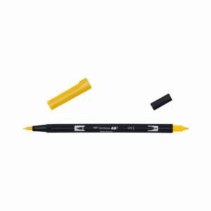 Tombow Abt Dual Brush Pen Chrome Orange Nr 993