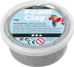 Foam Clay Zilver 35 Gr