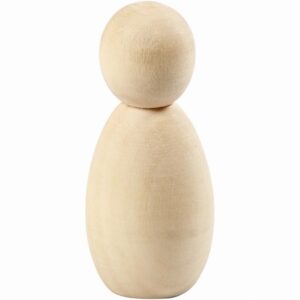 Pegdoll Pion Lijf, H: 6 Cm 5 Stuks