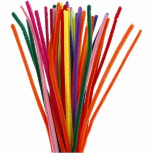 Chenille Draad, 6 Mm, Assortikleuren 26 Stuks In Zakje