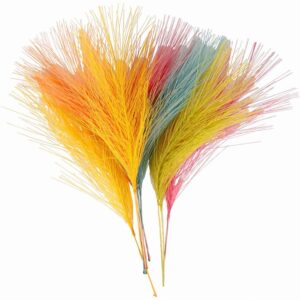 Kunstveren, L: 15 Cm, B: 8 Cm, Diverse Kleuren 10stuks