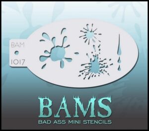 Bad Ass Mini Stencil 1017 Spat