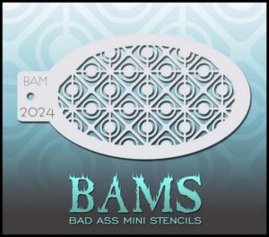 Bad Ass Mini Stencil 2024 Graphic