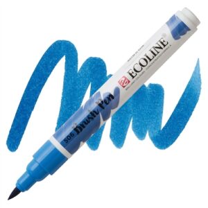 Ecoline Brushpen Ultramarijn Donker