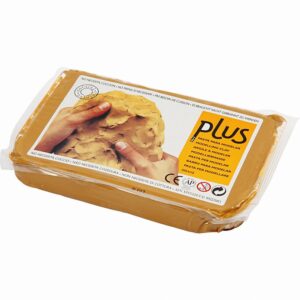 Zelfhardende Klei, Curry 1000gr