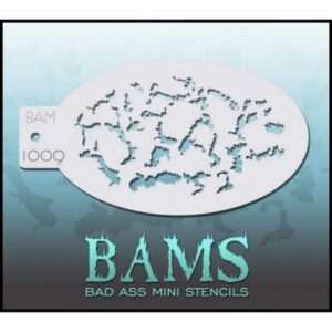 Bad Ass Mini Stencil 1009 Spat