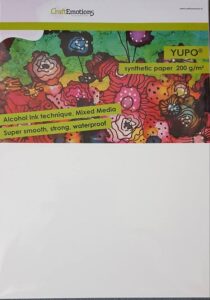 Craftemotions Yupo Papier A4 50 Vel 234 Gram