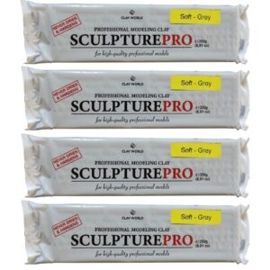 Sculpture Professional Modeling Clay Grijs Soft