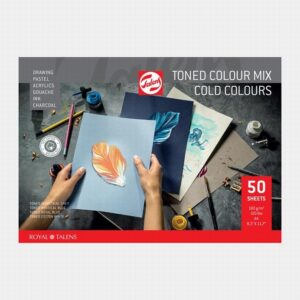 Blok Met 50 Vel Toned Color Mix Cold Colours 180gr A4