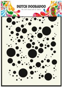 Dutch Doobadoo Mask Art Bubbles