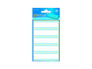 Diepvriesetiket Z Design Home 76x22mm Wit/blauw Pakje A 25 E