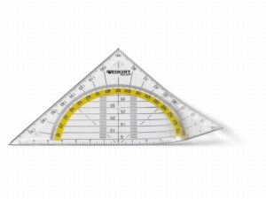 Geodriehoek 14 Cm Technische Tekendriehoek