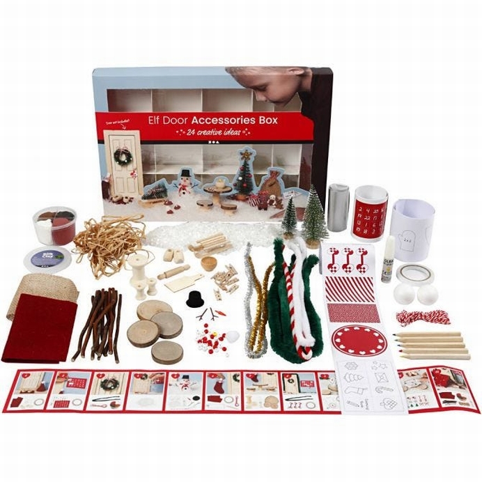 Kerstkabouter Accessoires Elf Door