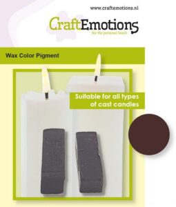Craftemotions Waskleurpigment Bruin 2 Sticks 30 X 10 X 10mm