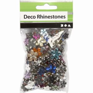 Strasstenen Mix ± 15gram Afm 6 10 12 Mm, Bloemetjes