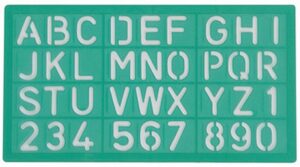 Linex Lettersjabloon 20 Mm