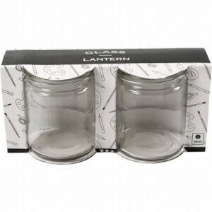 Lantaarn H: 10 Cm Doorsnede 7,6 Cm 2 Stuks